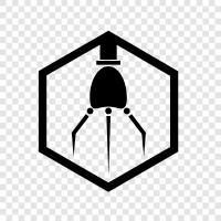 microscopic robots, nanotechnology, medical devices, drug delivery icon svg