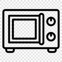 Microwave, Oven, Cooking, Food icon svg