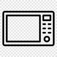 Microwave, Oven, Cooking, Recipes icon svg