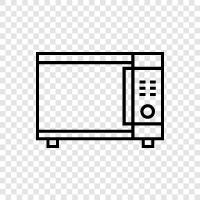 microwaves, ovens, cooking, heating icon svg