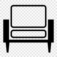 midcentury modern, 1960s, 1960s style, chairs icon svg