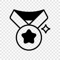 Military, Veterans, Awards, Honor icon svg