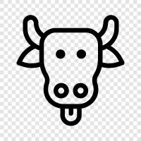 milk, beef, cheese, farming icon svg