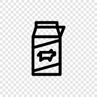 milk, carton, dairy, milk carton icon svg