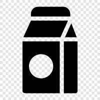 milk carton, milk can, milk jug, milk bottle icon svg