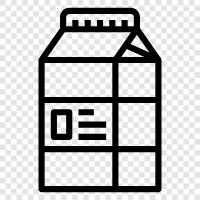 milk, carton, dairy, food icon svg