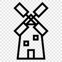 mill, milling, grinding, agriculture icon svg