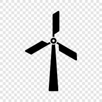 mill, agricultural, wind power, energy icon svg