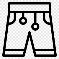 mini, hotpants, summer, clothes icon svg