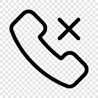 missed call, call not received, call not completed, missed call notification icon svg