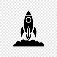 missile defense, missile system, ballistic missile, nuclear missile icon svg