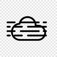 mist, vapors, smog, polluting icon svg