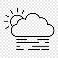 mist, cloud, precipitation, dew icon svg