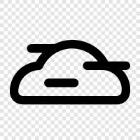 misty, cloudy, damp, cold icon svg