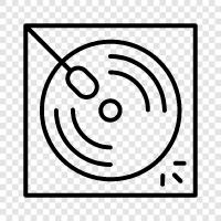 mix, electronic, music, turntables icon svg