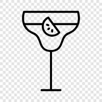 Mixgetränke, Sloe Gin Fizz, Martini, kosmopolitisch symbol