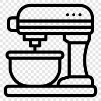 mixer, feeder, dough mixer, bread mixer icon svg