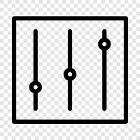 karıştırıcı, ses karıştırıcı, ses arabirimi, ses arabirimi denetleyicisi ikon svg