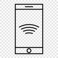 mobile broadband, 4G LTE, smartphones, mobile internet icon svg