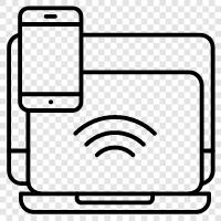 mobile, smartphones, tablets, laptops icon svg