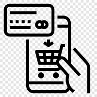 Mobile Commerce, Mobile Shopping, Mobile Payments, Mobile Wallet icon svg