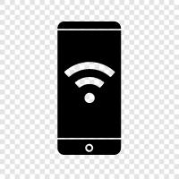 mobil, akıllı telefonlar, cep telefonu, kablosuz ikon svg