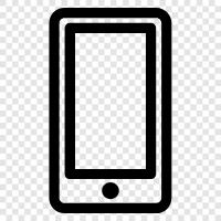 mobile, cell phone, smartphone, mobile phone icon svg