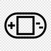 mobile game, RPG, strategy, handheld game icon svg