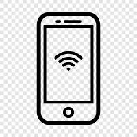 mobile internet, mobile data, mobile hotspot, mobile phone icon svg