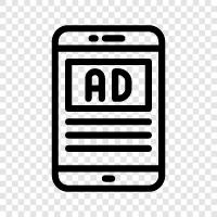 mobile marketing, mobile app advertising, mobile app marketing, mobile app development icon svg