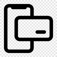 mobile payment, online payment, epayment, online payment system icon svg