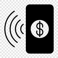 mobile payments, mobile wallet, mobile banking, mobile commerce icon svg