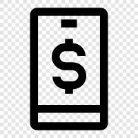 mobile phone, prepaid, mobile wallet, mpesa icon svg