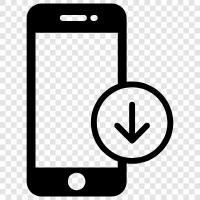 mobile phone, smartphone, android, ios icon svg