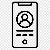 Мобильный телефон, сотовый телефон, план мобильного телефона, сотовый Значок svg