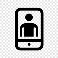 mobile phone, handset, smartphone, portable phone icon svg