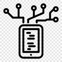 Mobiltelefon, Smartphone, mobiles Internet, mobile Apps symbol