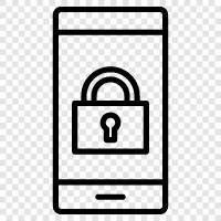 Mobile Security Apps, Mobile Security Tips, Mobile Security News, Mobile Security icon svg