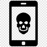 Mobile Security, Mobile Security Tips, Mobile Viruses, Mobile Virus Removal icon svg