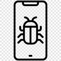 mobile virus, mobile virus protection, mobile virus scanner, mobile virus removal icon svg