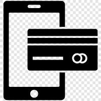 mobil cüzdan, mobil ödeme sistemi, mobil ödeme sağlayıcısı, mobil ödeme uygulaması ikon svg