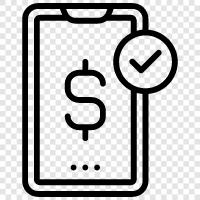 mobile wallet, mobile payments, mobile wallets, NFC payments icon svg