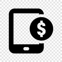mobile wallet, mobile phone payment, mobile phone wallet, mobile payment app icon svg
