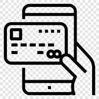 mobile wallets, digital wallets, NFC payments, contactless payments icon svg