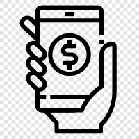 mobile wallets, mobile payments, mobile phone wallets, mobile phone payments icon svg