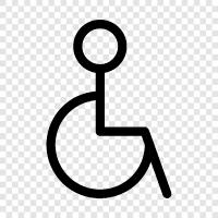 mobility, handicapped, disability, disabled icon svg