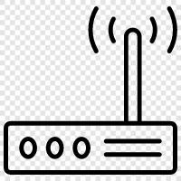 modem, switch, wireless, security icon svg