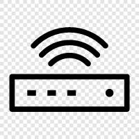 modem, wifi, broadband, router firmware icon svg