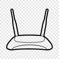 modem, router configuration, router security, router port icon svg