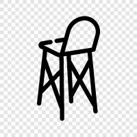 modern chair, design chair, contemporary chair, chic chair icon svg